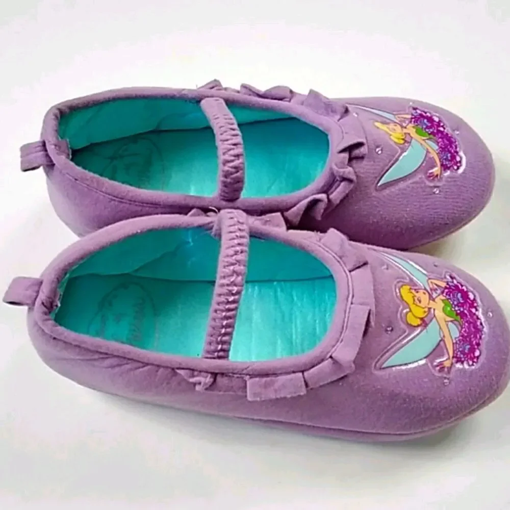10/X$ 50 Disney Fiareis Girl Slippers Size 2/3
